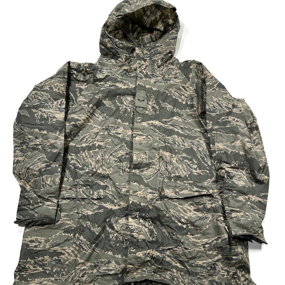 Improved Rainsuit Parka‎ Jacket Mens Medium Camo Orc Industries Wet Cold